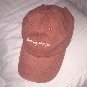 happy camper ball cap
